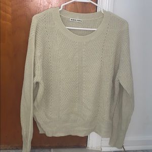 Cream colored sweater